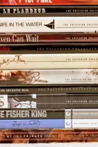 Set of Criterion classic movies.